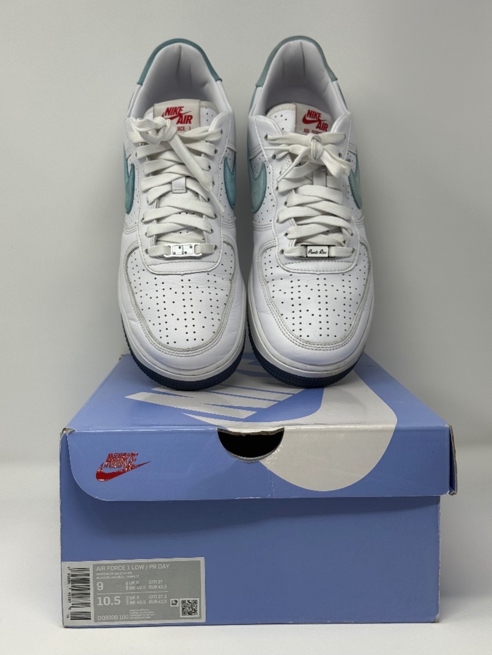 Size 9- Nike Air Force 1 Low Puerto Rico 2022